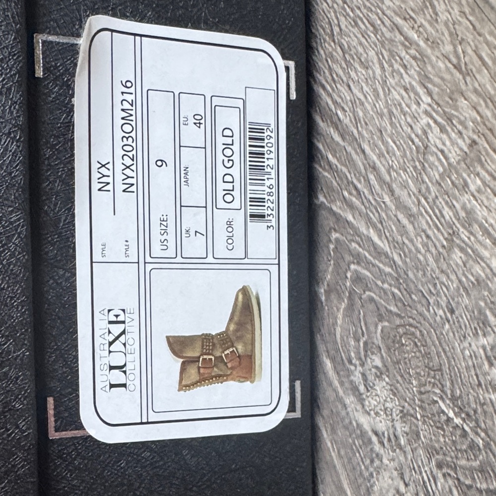 Australia Luxe Collective Gold Ankle Boots - Picture 11 of 13